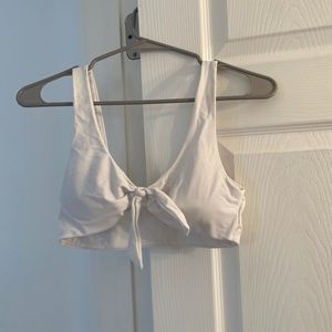 White tied Bathing suit top